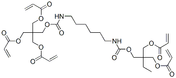 2,2-bis[[(1-oxoallyl)oxy]methyl]butyl 10,16-dioxo-13,13-bis[[(1-oxoallyl)oxy]methyl]-11,15-dioxa-2,9-diazaoctadec-17-enoate CAS#: 85866-01-9