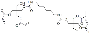 2,2-bis[[(1-oxoallyl)oxy]methyl]butyl 13-(hydroxymethyl)-10,16-dioxo-13-[[(1-oxoallyl)oxy]methyl]-11,15-dioxa-2,9-diazaoctadec-17-enoate CAS#: 85866-00-8