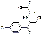 2,2-dichloro-N-[1-(chloromethyl)-2-(4-chlorophenyl)-2-oxoethyl]acetamide CAS#: 85409-44-5