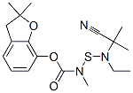(2,2-dimethyl-3H-benzofuran-7-yl) N-(2-cyanoethyl-propan-2-yl-amino)su lfanyl-N-methyl-carbamate CAS#: 82560-72-3
