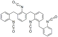 2,2'-methylenebis[6-(o-isocyanatobenzyl)phenyl] diisocyanate CAS#: 85392-14-9