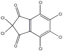 2,2,4,5,6,7-Hexachloro-1H-indene-1,3(2H)-dione CAS#: 82381-17-7