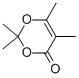 2,2,5,6-TETRAMETHYL-4H-1,3-DIOXIN-4-ONE CAS#: 87769-39-9