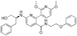 [2,3'-Bipyridine]-3-carboxaMide, 6-[[(1S)-1-(hydroxyMethyl)-2-phenylethyl]aMino]-2',6'-diMethoxy-N-(2-phenoxyethyl)- CAS#: 802916-41-2