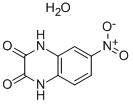 2,3-QUINOXALINEDIONE, 1,4-DIHYDRO-6-NITRO-, MONOHYDRATE CAS#: 80257-46-1