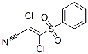 2,3-dichloro-3-(phenylsulphonyl)acrylonitrile CAS#: 83285-27-2