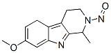 2,3,4,5-Tetrahydro-7-methoxy-1-methyl-2-nitroso-1H-pyrido[3,4-b]indole CAS#: 85645-27-8