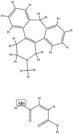 2,3,4,9-tetrahydro-2-methyl-1H-dibenzo[3,4:6,7]cyclohepta[1,2-c]pyridyl maleate CAS#: 85650-57-3