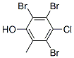 2,3,5-tribromo-4-chloro-6-methylphenol CAS#: 83918-56-3