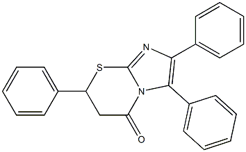 2,3,7-triphenyl-6,7-dihydro-5H-imidazo[2,1-b][1,3]thiazin-5-one CAS#: 812685-73-7