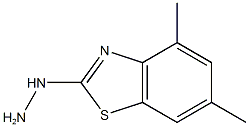 2(3H)-Benzothiazolone,4,6-dimethyl-,hydrazone(9CI) CAS#: 80945-72-8
