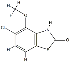 2(3H)-Benzothiazolone,5-chloro-4-methoxy-(9CI) CAS#: 80689-17-4