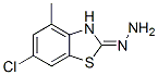 2(3H)-Benzothiazolone,6-chloro-4-methyl-,hydrazone(9CI) CAS#: 80945-75-1