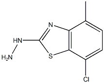 2(3H)-Benzothiazolone,7-chloro-4-methyl-,hydrazone(9CI) CAS#: 80945-76-2