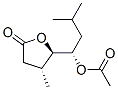 2(3H)-Furanone,5-[(1S)-1-(acetyloxy)-3-methylbutyl]dihydro-4-methyl-,(4R,5R)-(9CI) CAS#: 828263-41-8