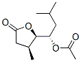 2(3H)-Furanone,5-[(1S)-1-(acetyloxy)-3-methylbutyl]dihydro-4-methyl-,(4S,5R)-(9CI) CAS#: 828263-44-1
