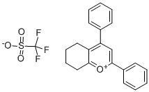 2,4-DIPHENYL-5,6,7,8-TETRAHYDROCHROMENYLIUM TRIFLUOROMETHANESULPHONATE CAS#: 81128-01-0