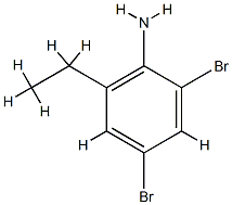 2,4-Dibromo-6-ethylaniline CAS#: 81100-30-3