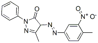 2,4-Dihydro-5-methyl-4-[(4-methyl-3-nitrophenyl)azo]-2-phenyl-3H-pyrazol-3-one CAS#: 82944-34-1