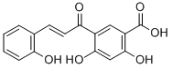 2,4-Dihydroxy-5-(3-(2-hydroxyphenyl)-1-oxo-2-propenyl)benzoic acid CAS#: 82846-15-9