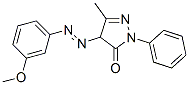 2,4-dihydro-4-[(3-methoxyphenyl)azo]-5-methyl-2-phenyl-3H-pyrazol-3-one CAS#: 86427-68-1