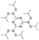 2,4,6-Tris[N,N-bis(isopropylthio)amino]-1,3,5-triazine CAS#: 86098-92-2