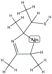 2,5-Dihydro-alpha-2,4,5-tetramethyl-2-thiazolemethanethiolo] CAS#: 84310-28-1