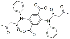 2,5-bis[(1,3-dioxobutyl)phenylamino]terephthalic acid CAS#: 84145-39-1