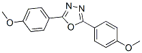 2,5-bis(4-methoxyphenyl)-1,3,4-oxadiazole CAS#: 847-39-2