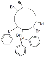 (2,5,6,10,11-pentabromocyclododecyl)triphenylphosphonium bromide CAS#: 83949-31-9