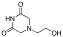 2,6-Piperazinedione,4-(2-hydroxyethyl)-(7CI) CAS#: 89601-03-6