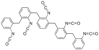2,6-bis[2-isocyanato-3-[(2-isocyanatophenyl)methyl]benzyl]phenyl isocyanate CAS#: 85423-11-6