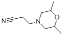 2,6-dimethyl-4-morpholinepropiononitrile CAS#: 84145-73-3
