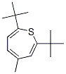 2,7-Di-tert-butylthiepin,4-methyl- CAS#: 84477-43-0