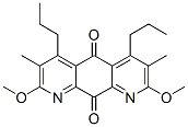 2,8-Dimethoxy-3,7-dimethyl-4,6-dipropylpyrido[3,2-g]quinoline-5,10-dione CAS#: 87614-43-5