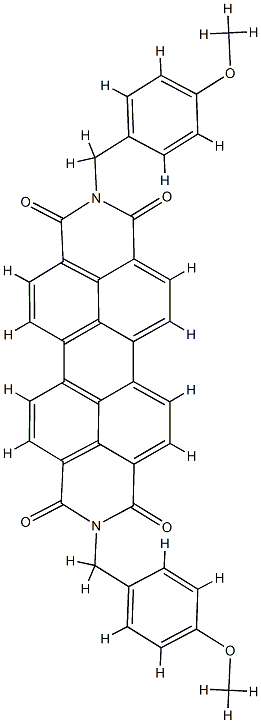 2,9-bis(p-methoxybenzyl)anthra[2,1,9-def:6,5,10-d'e'f']diisoquinoline-1,3,8,10(2H,9H)-tetrone CAS#: 83524-75-8