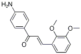 (2E)-1-(4-aminophenyl)-3-(2,3-dimethoxyphenyl)prop-2-en-1-one CAS#: 807642-54-2