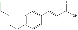(2E)-3-(4-PENTYLPHENYL)PROP-2-ENOIC ACID CAS#: 85017-61-4