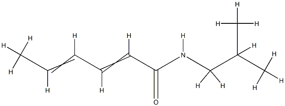2E, 4E-HEXADIENOIC ACID ISOBUTYLAMIDE (25 MG)F0C3531.00MG/MG(AI) CAS#: 82240-09-3
