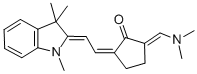 (2E,5Z)-2-[(DIMETHYLAMINO)METHYLENE]-5-[(2Z)-2-(1,3,3-TRIMETHYL-1,3-DIHYDRO-2H-INDOL-2-YLIDENE)ETHYLIDENE]CYCLOPENTANONE CAS#: 88340-85-6
