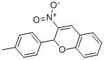 2H-1-BENZOPYRAN, 2-(4-METHYLPHENYL)-3-NITRO- CAS#: 86628-44-6