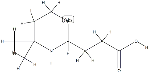 2H-1,3-Thiazine-2-propionicacid,tetrahydro-4,4-dimethyl-(8CI) CAS#: 802265-13-0