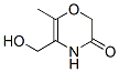 2H-1,4-Oxazin-3(4H)-one, 5-(hydroxymethyl)-6-methyl- (9CI) CAS#: 83485-92-1