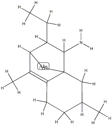 2H-2,4a-Epoxynaphthalen-4-amine,3-ethyl-3,4,5,6,7,8-hexahydro-1,6-dimethyl-(9CI) CAS#: 807271-69-8