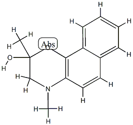 2H-Naphth[1,2-b]-1,4-oxazin-2-ol,3,4-dihydro-2,4-dimethyl-(9CI) CAS#: 807274-71-1