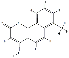 2H-Naphtho[1,2-b]pyran-2-one,4-hydroxy-7-methyl-(9CI) CAS#: 802910-33-4