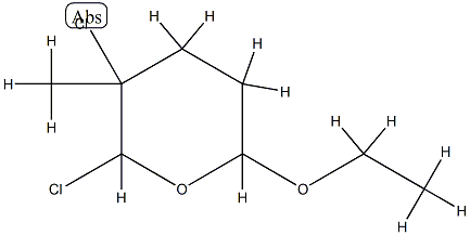 2H-Pyran,2,3-dichloro-6-ethoxytetrahydro-3-methyl-(9CI) CAS#: 88083-40-3