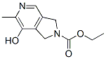 2H-Pyrrolo[3,4-c]pyridine-2-carboxylicacid,1,3-dihydro-7-hydroxy-6-methyl-,ethylester(9CI) CAS#: 806645-88-5