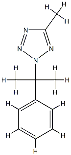 2H-Tetrazole,5-methyl-2-(1-methyl-1-phenylethyl)-(9CI) CAS#: 807334-59-4
