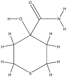 2H-Thiopyran-4-carboxamide,tetrahydro-4-hydroxy-(9CI) CAS#: 87180-06-1